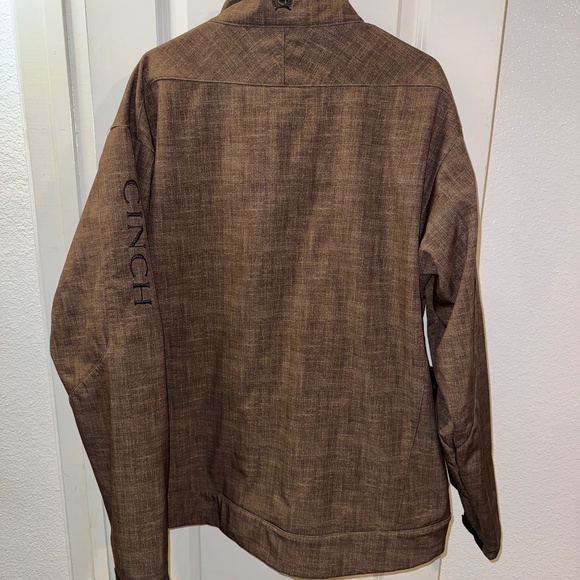 CINCH Brown Softshell Jacket – Men’s XXL (Full Zip) - Picture 2 of 4